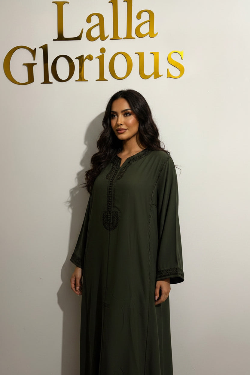 Caftan vert Allure