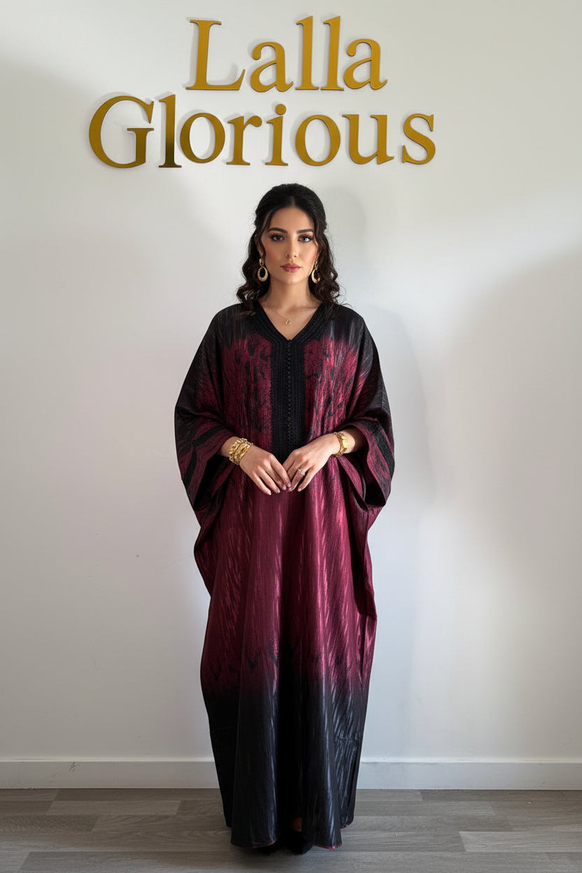 Gandoura rouge Léora
