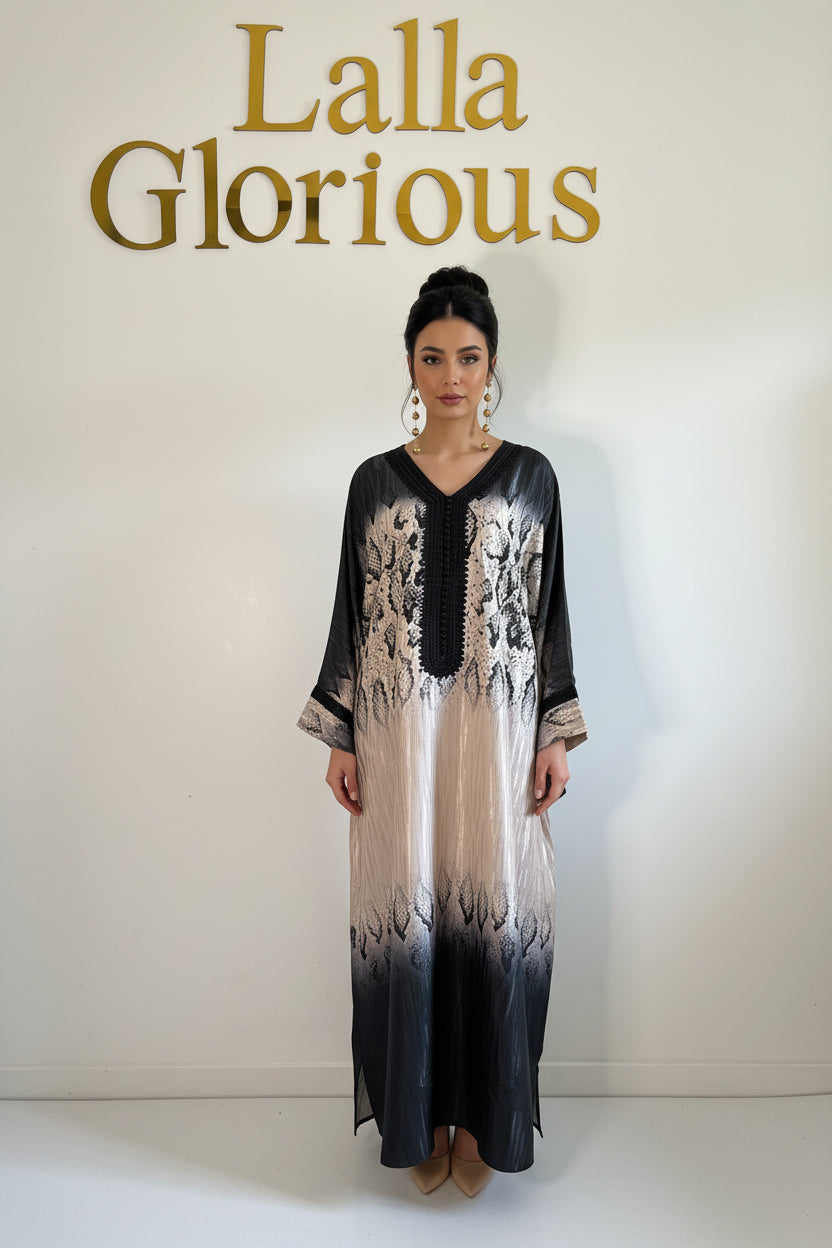 Gandoura beige Léora