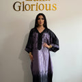Gandoura violette Léora