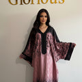 Gandoura rose chaud Léora