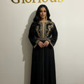 Caftan noir Tajj