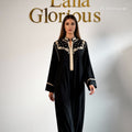 Caftan Fleur noir